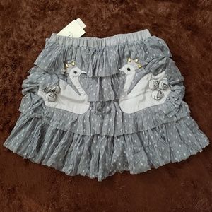 *NWT* Swan layer skirt (size XS)